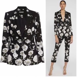 Alice + Olivia Macey Fitted Floral Blazer size 0 NWT.